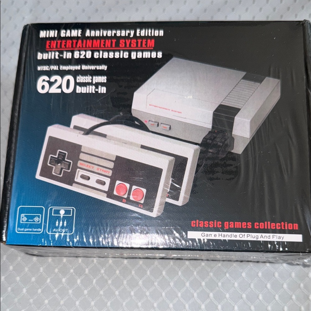 Classic Games Collection Mini Console - Gray